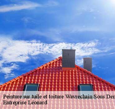 Peinture sur tuile et toiture  wavrechain-sous-denain-59220 Entreprise Léonard