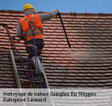 Nettoyage de toiture  sainghin-en-weppes-59184 Entreprise Léonard
