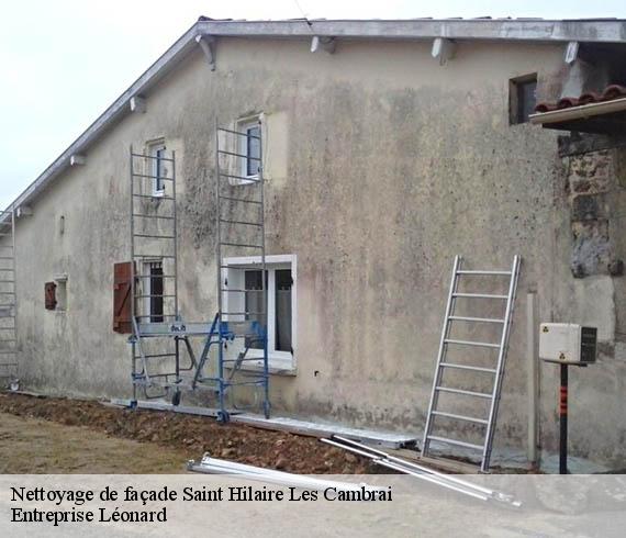 Nettoyage de façade  saint-hilaire-les-cambrai-59292 Entreprise Léonard