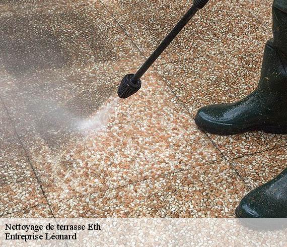 Nettoyage de terrasse  eth-59144 Entreprise Léonard
