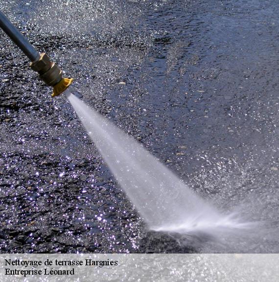 Nettoyage de terrasse  hargnies-59138 Entreprise Léonard