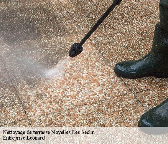 Nettoyage de terrasse  noyelles-les-seclin-59139 Entreprise Léonard