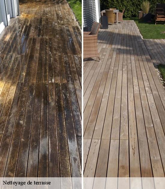 Nettoyage de terrasse  perenchies-59840 Entreprise Léonard