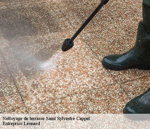 Nettoyage de terrasse  saint-sylvestre-cappel-59114 Entreprise Léonard