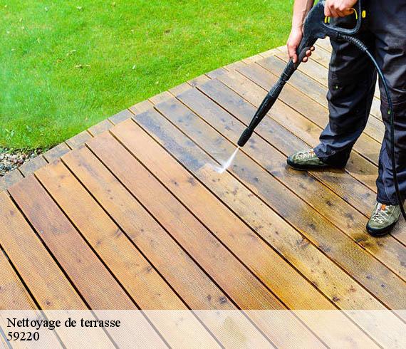 Nettoyage de terrasse  wavrechain-sous-denain-59220 Entreprise Léonard