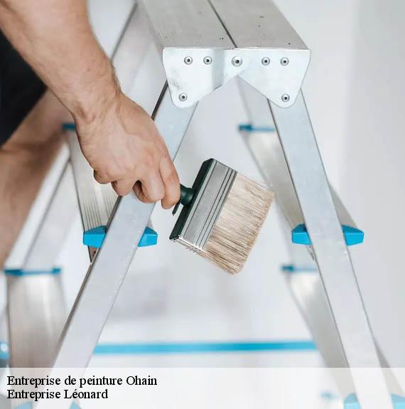 Entreprise de peinture  ohain-59132 Entreprise Léonard