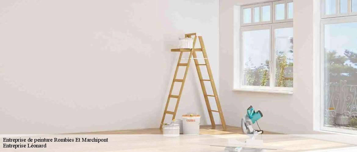 Entreprise de peinture  rombies-et-marchipont-59990 Entreprise Léonard