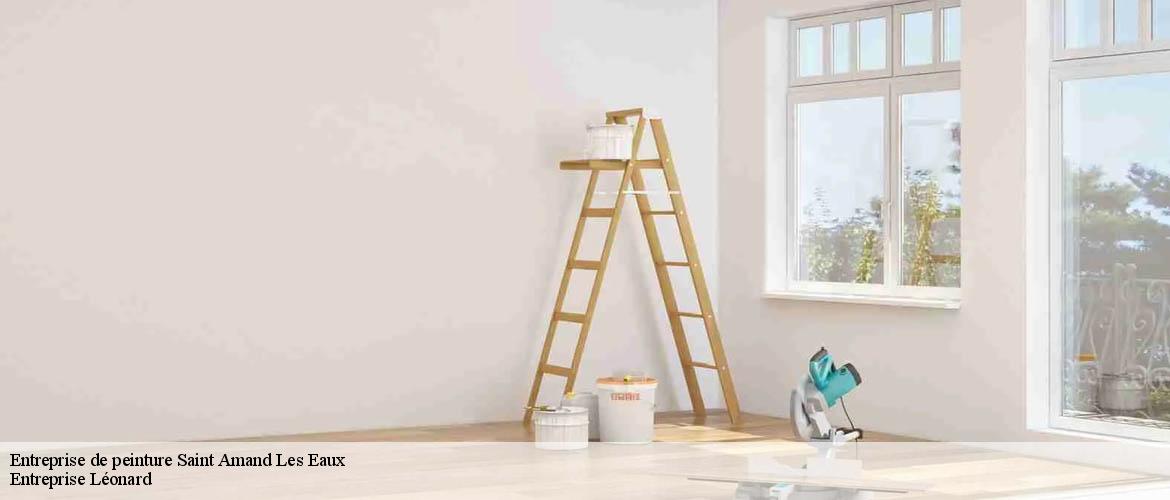 Entreprise de peinture  saint-amand-les-eaux-59230 Entreprise Léonard