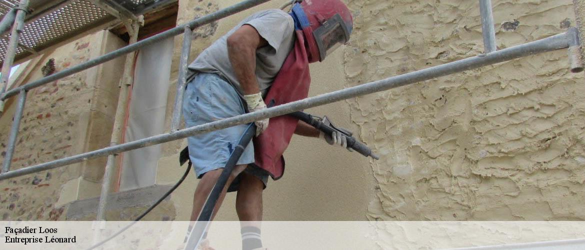 Façadier  loos-59120 Entreprise Léonard