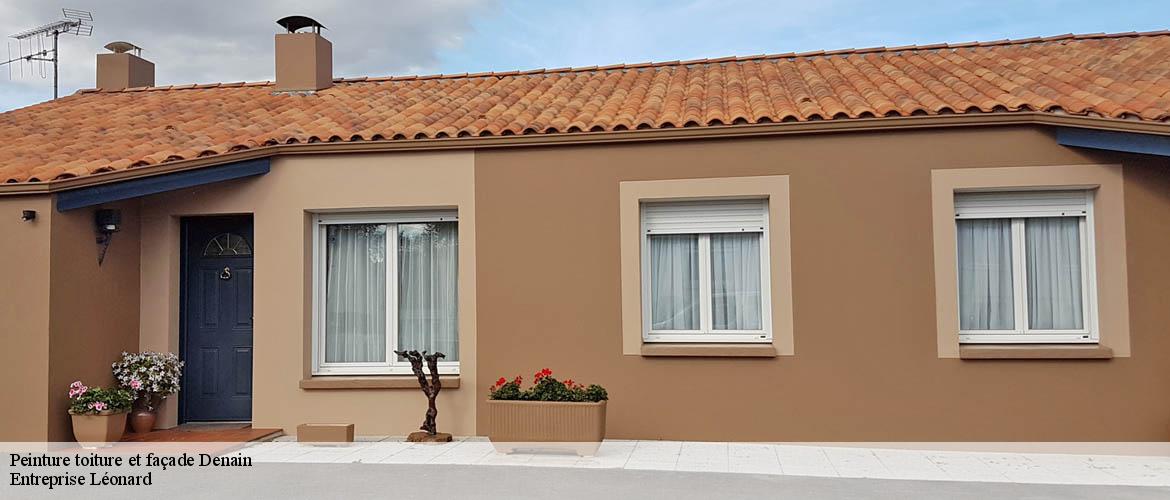 Peinture toiture et façade  denain-59220 Entreprise Léonard
