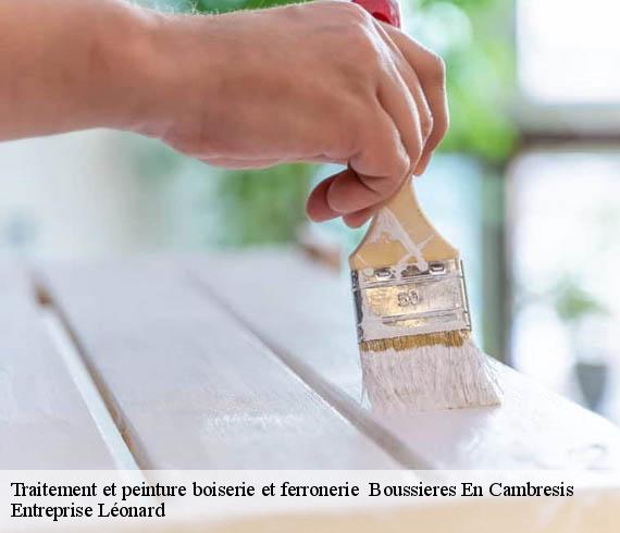 Traitement et peinture boiserie et ferronerie   boussieres-en-cambresis-59217 Entreprise Léonard