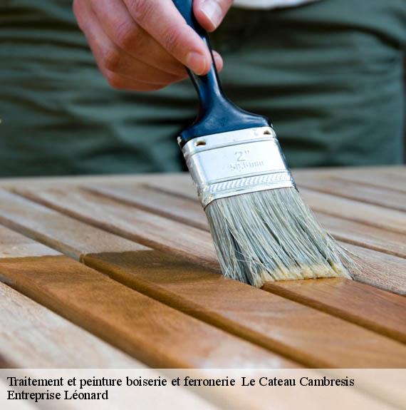 Traitement et peinture boiserie et ferronerie   le-cateau-cambresis-59360 Entreprise Léonard