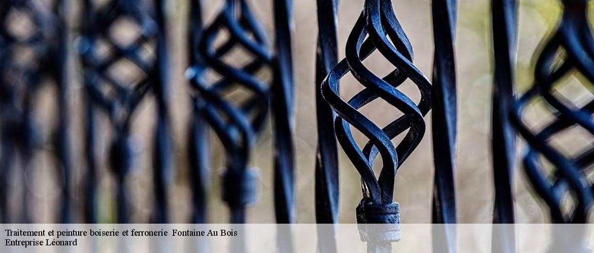 Traitement et peinture boiserie et ferronerie   fontaine-au-bois-59550 Entreprise Léonard