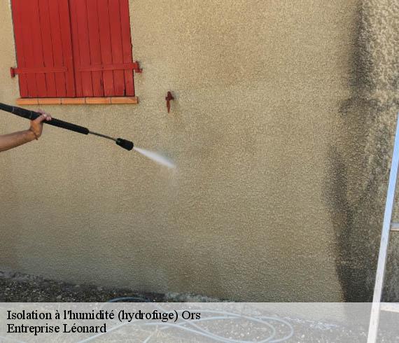 Isolation à l'humidité (hydrofuge)  ors-59360 Entreprise Léonard