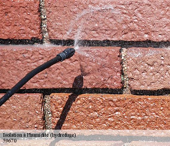 Isolation à l'humidité (hydrofuge)  zuytpeene-59670 Entreprise Léonard