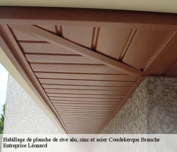 Habillage de planche de rive alu, zinc et acier  coudekerque-branche-59210 Entreprise Léonard