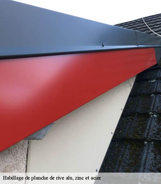 Habillage de planche de rive alu, zinc et acier  floyon-59219 Entreprise Léonard